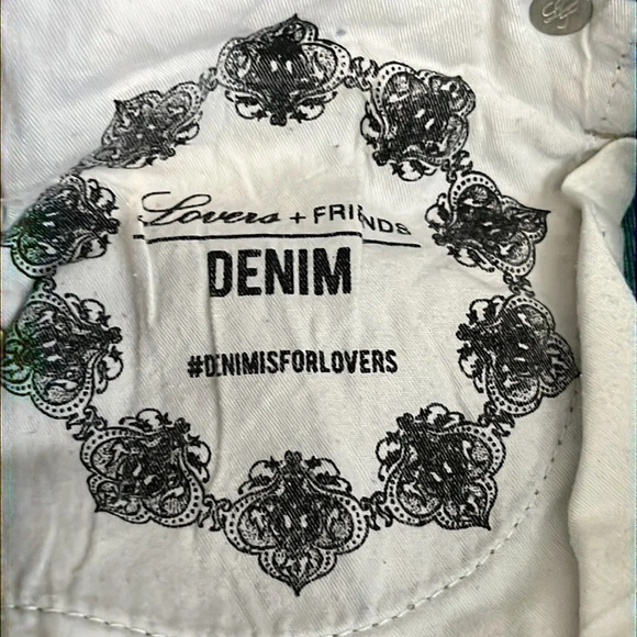 Lovers + Friends Elijah Denim Mini Skirt in Baxter Wash - Size 24 - Picture 6 of 9